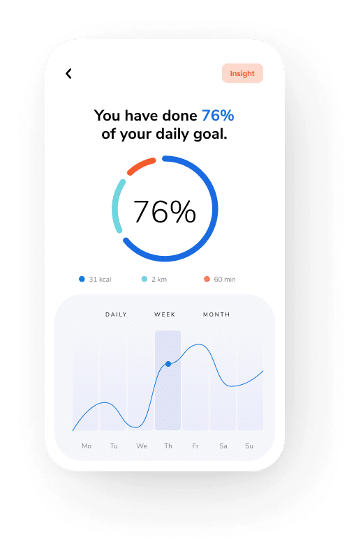 tech startup progress tracker feature mobile img